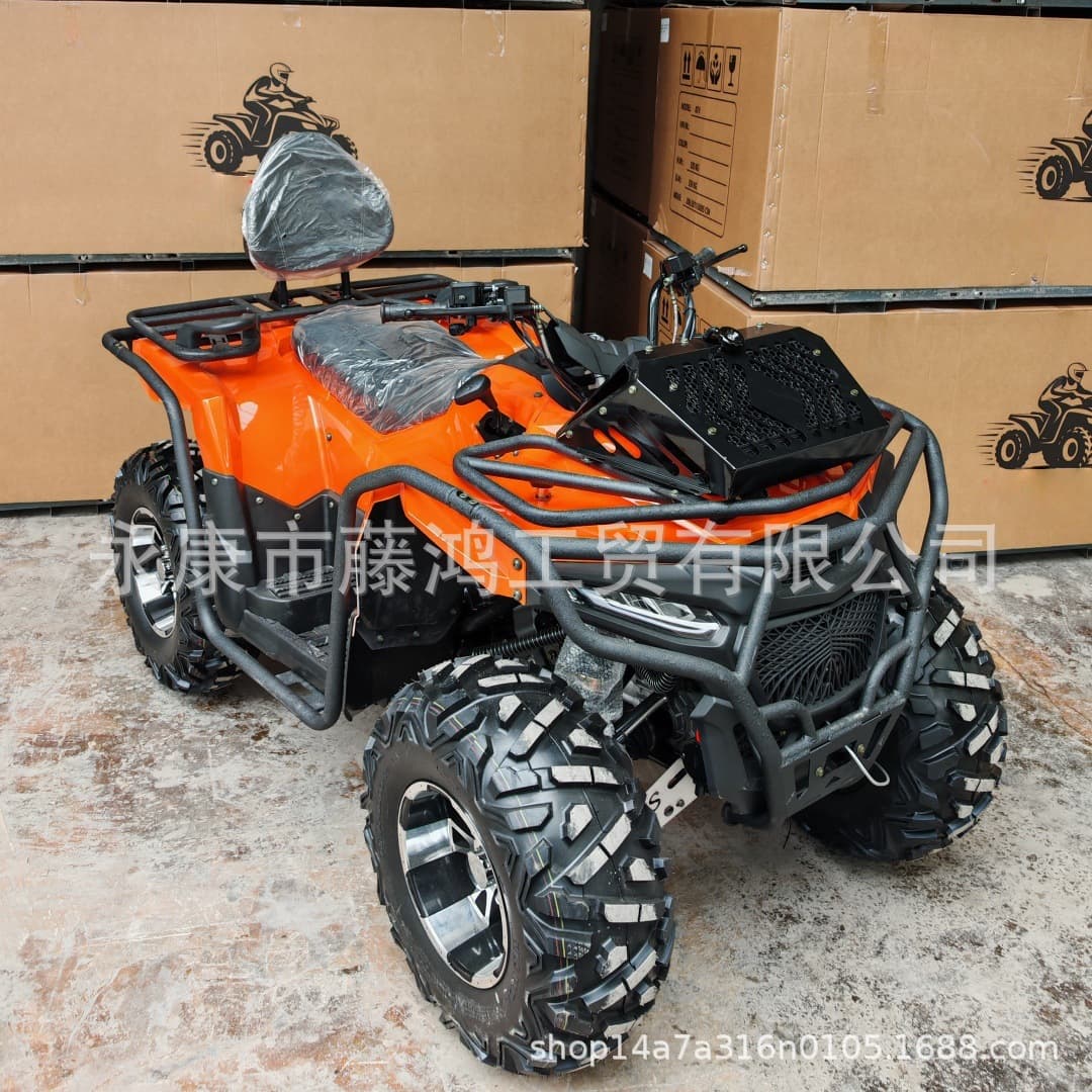 350C 4WD CVT Automatic Beach Buggy Off-Road Motorcycle All-Terrain ATV Drive Shaft EFI Part-Time