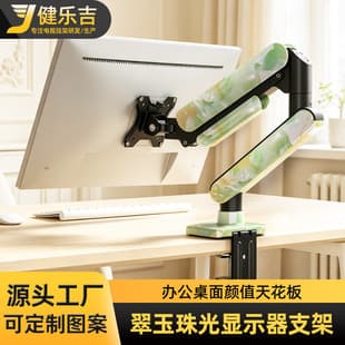 Industrial Surveillance Monitor Mount, OEM Customizable Appearance and Logo, Mechanical Articulating Arm