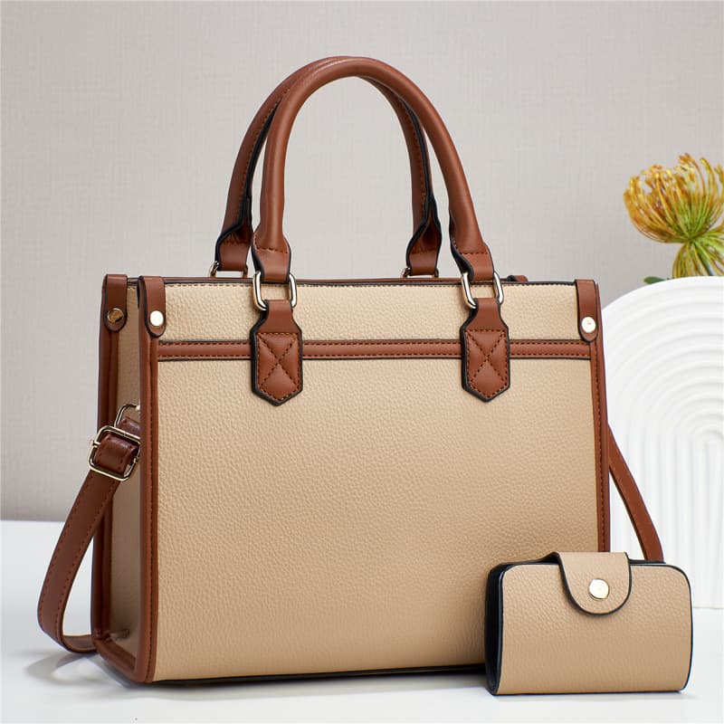 Mother-Daughter Bag Set Taizhou Women's Bag Simple Casual Handbag Large Capacity Multi-Piece Set Shoulder Crossbody Bags