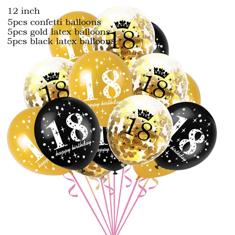 18th birthday decoration, adult ceremony decoration, 16th birthday scene, romantic surprise, balloon party, wedding