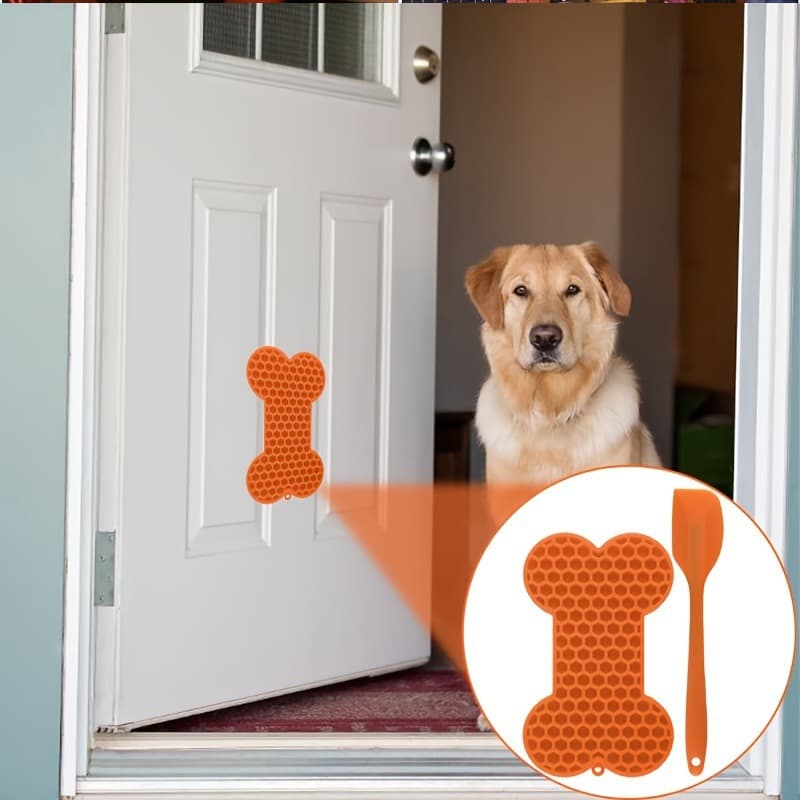 2026 New Cross-border Drop Shipping Pet Supplies Pet Lick Mat Dog Slow Feeder Silicone