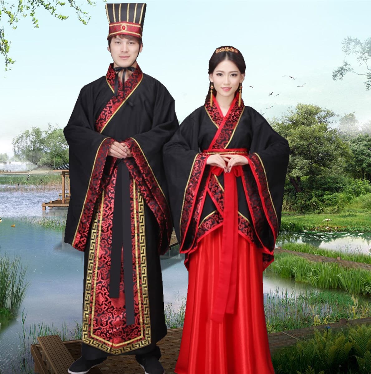 Ancient costumes, Han costumes, men and women, etiquette, ancient stage performances, ministers’ official costumes, Chinese studies, coming-of-age ceremony performances, sacrificial costumes