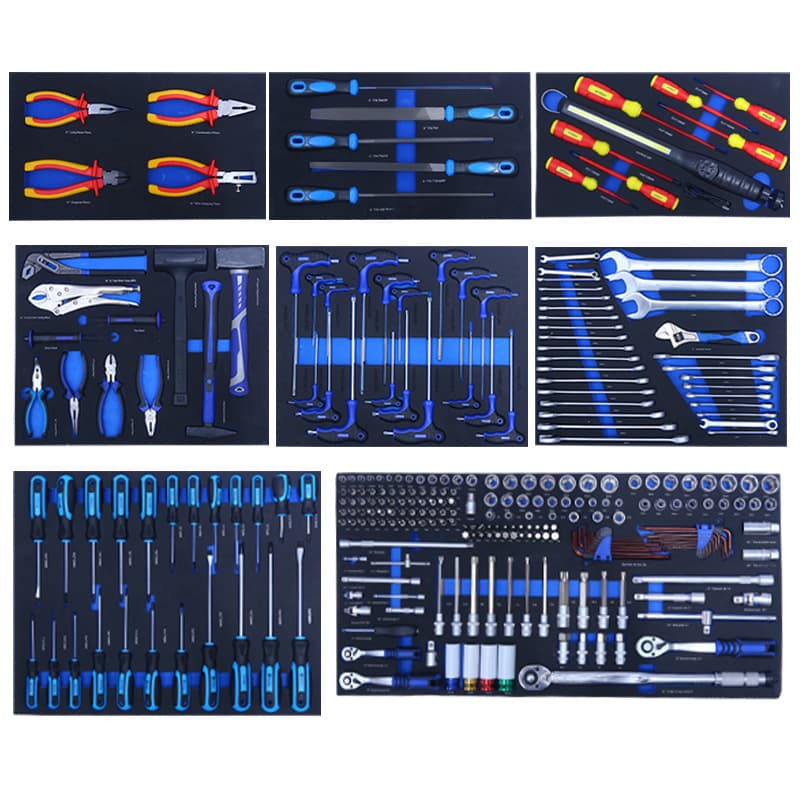 Flower Flag 287 Comprehensive Tool Set for Home and Industrial Use, Auto Repair Kit, Hardware Tool Set for Auto Repair Shops