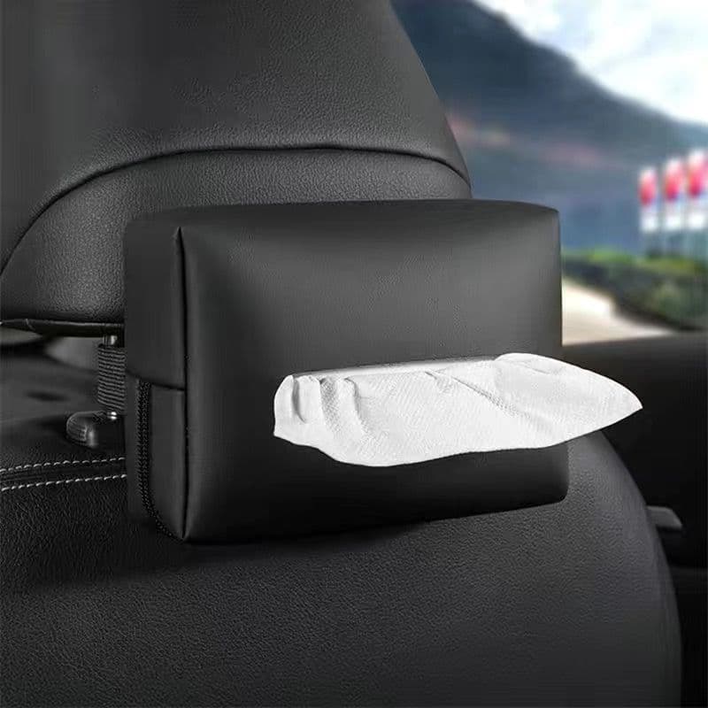 Car tissue box strap type car tissue bag seat back armrest box car tissue box set car supplies
