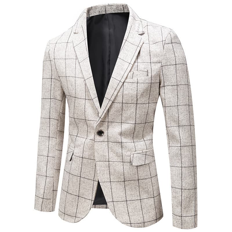 Cross-border supply men's suit jacket autumn style Korean slim fit casual blazer for young men single coat wholesale
