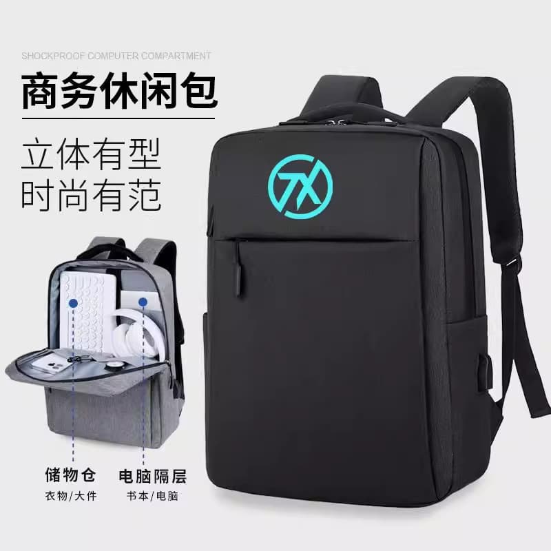 Laptop Backpack for Women and Men 2026 New Style Double Shoulder Bag Premium Anti-Drop Shockproof Custom Logo