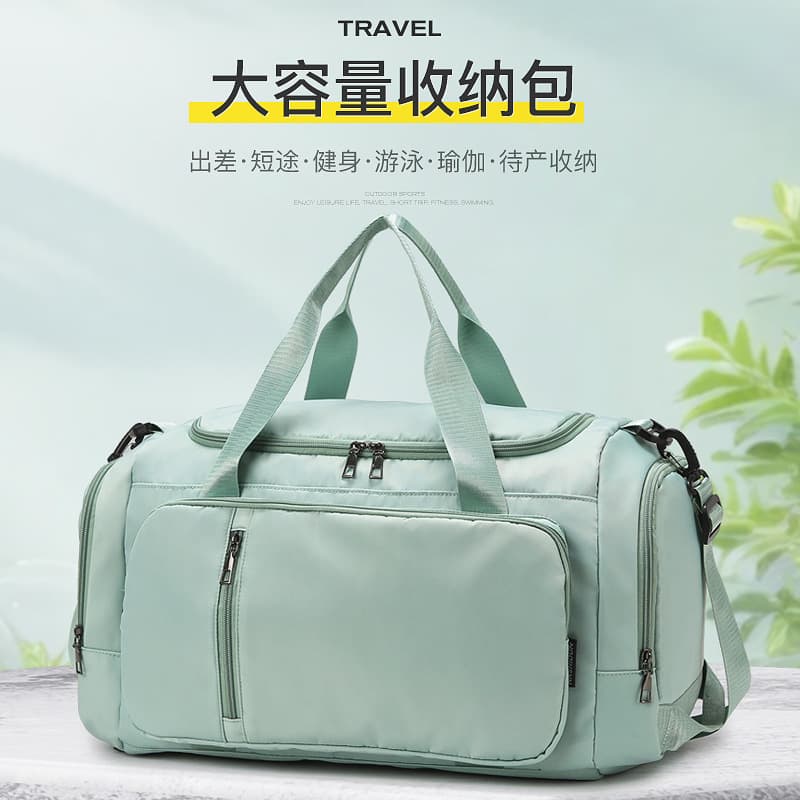 Large Capacity Travel Bag, Convertible Backpack and Shoulder Bag, Detachable Fitness Yoga Storage Bag, Business Trip Luggage Bag, Sports Handbag