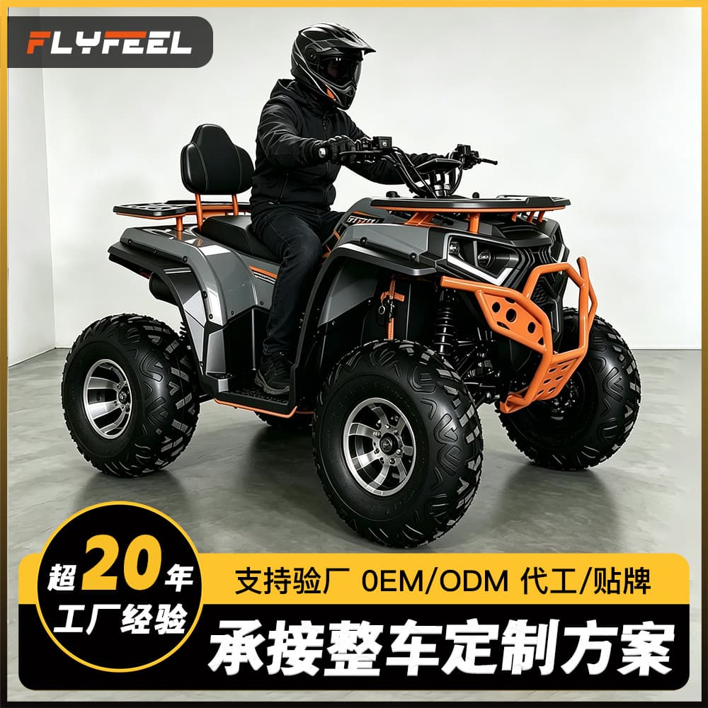 Cross-Border Factory Big Sirius Electric Sand Buggy 72V 3000W Electric Four-Wheel Off-Road Motorcycle All-Terrain ATV