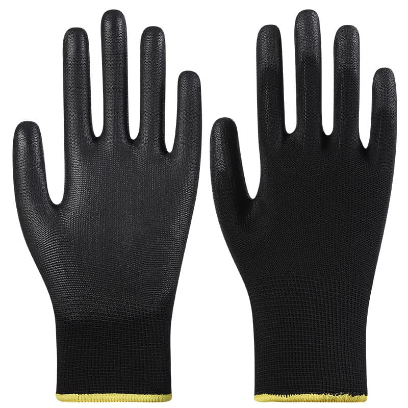 PU Coated Fingertip and Palm Labor Protection Gloves, White Nylon Anti-Static Gloves, Thin Style, Slip-Resistant and Wear-Resistant, Xingyu Labor Protection Gloves