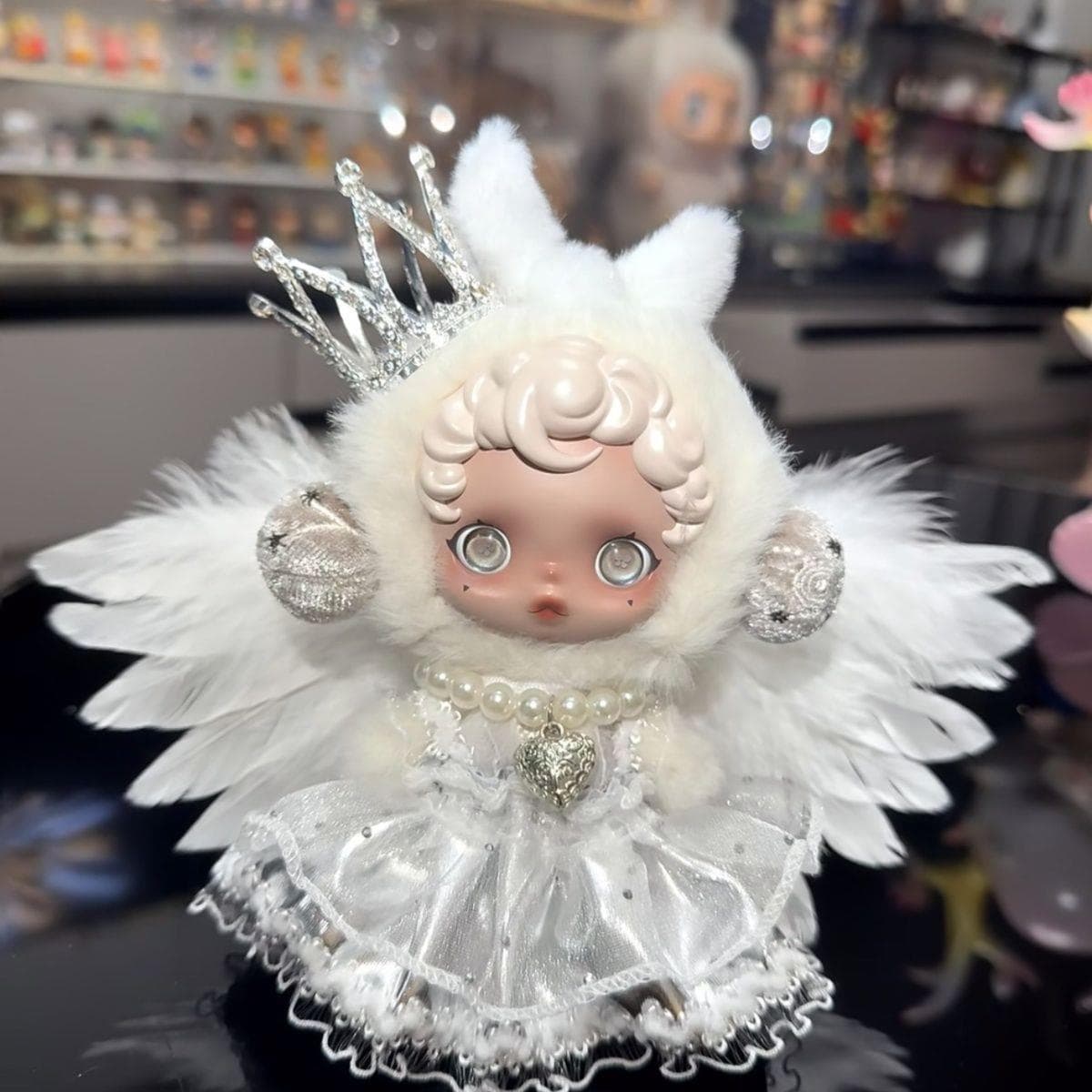 SP Light Weave Garden Doll Clothes Original Crown Wings Gold/Silver Set Misty Trace Outfit Replacement Skirt Crown Replacement