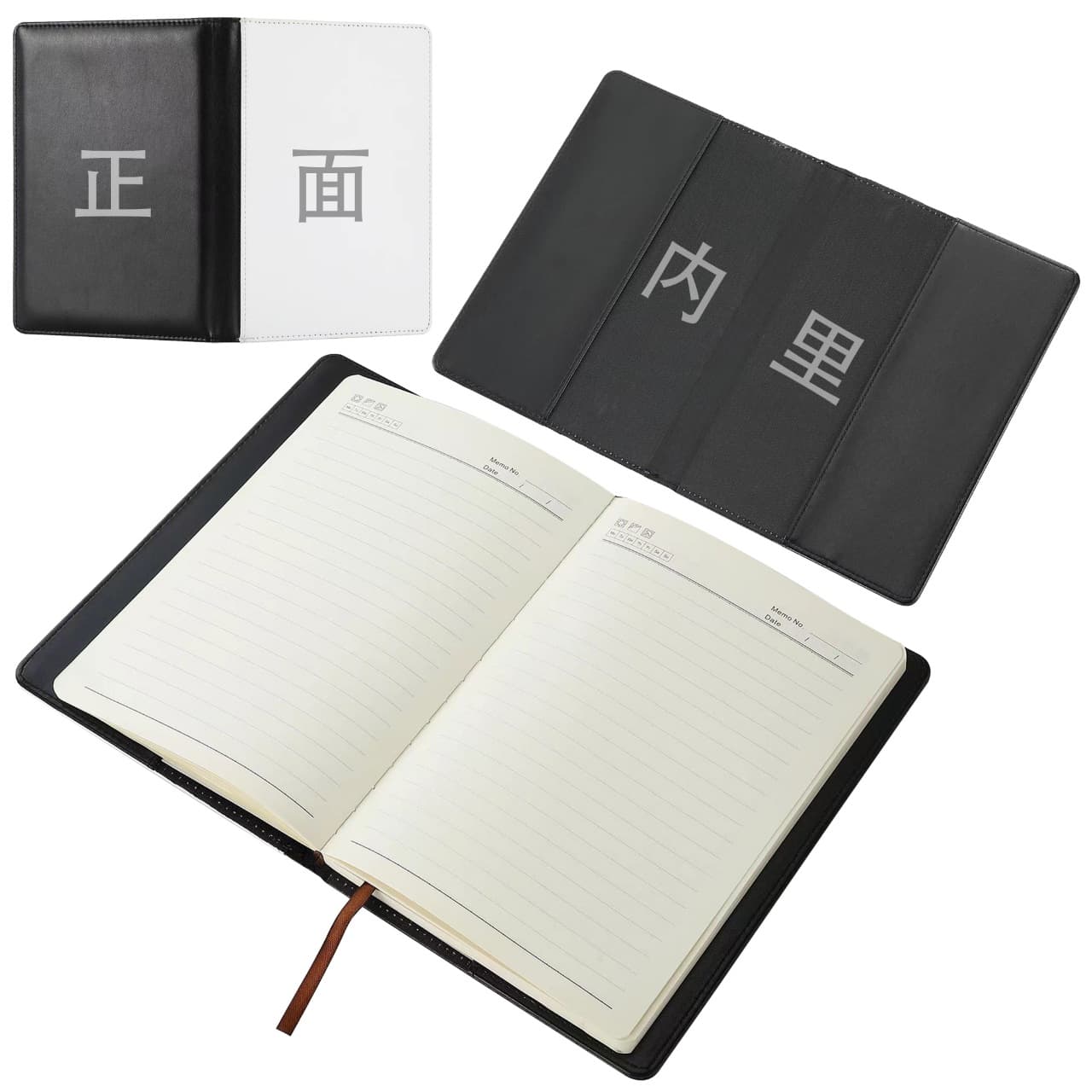 Factory direct heat sublimation and heat transfer A6/A5 notebook covers, blank product series in stock