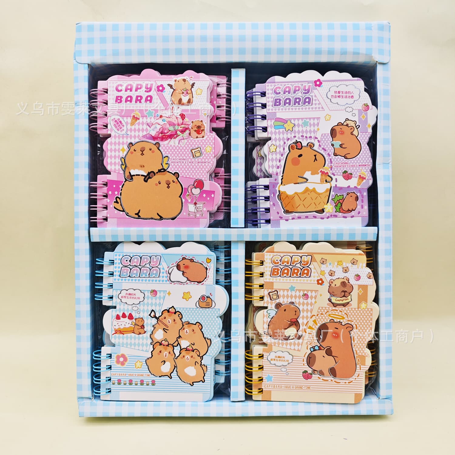 New Capybara A7 Flip Notebook High-Quality Sticky Note Notebook Student Spiral Notebook Wholesale