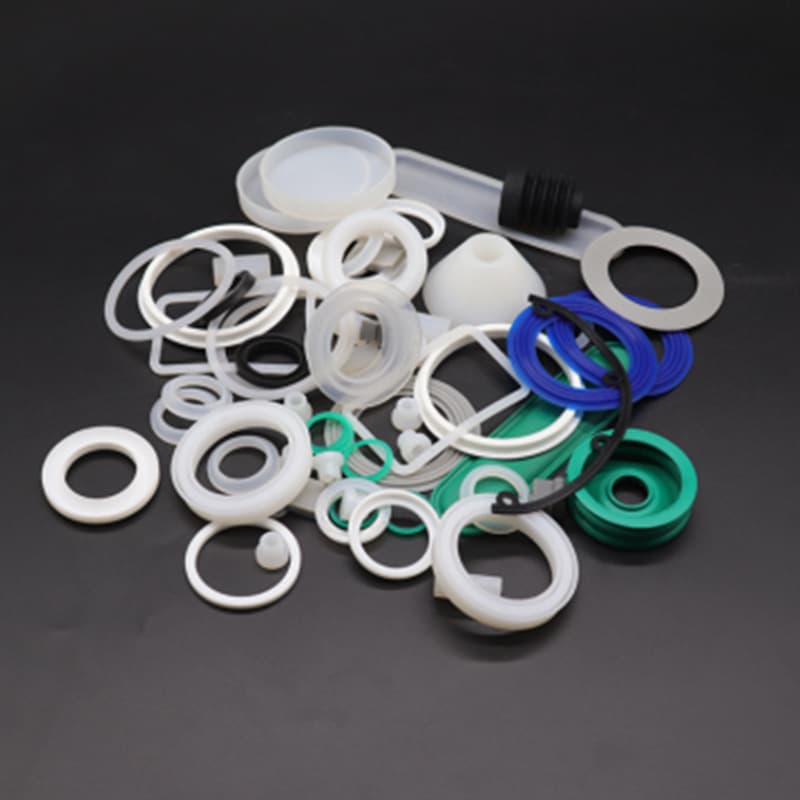 Silicone rubber products, special-shaped parts, miscellaneous parts, sealing rings, rubber shock absorber pads, silicone rubber bellows protective coils