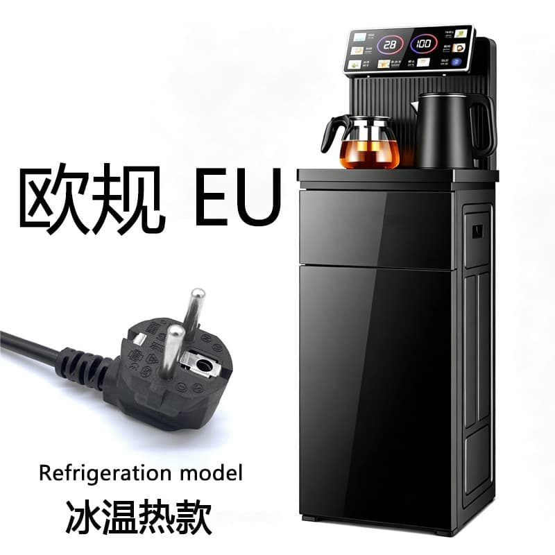 Water Dispenser - Freestanding Hot and Cold Smart Remote Drinking Water Dispenser with Bottom-Loading Water Jug for Home Use