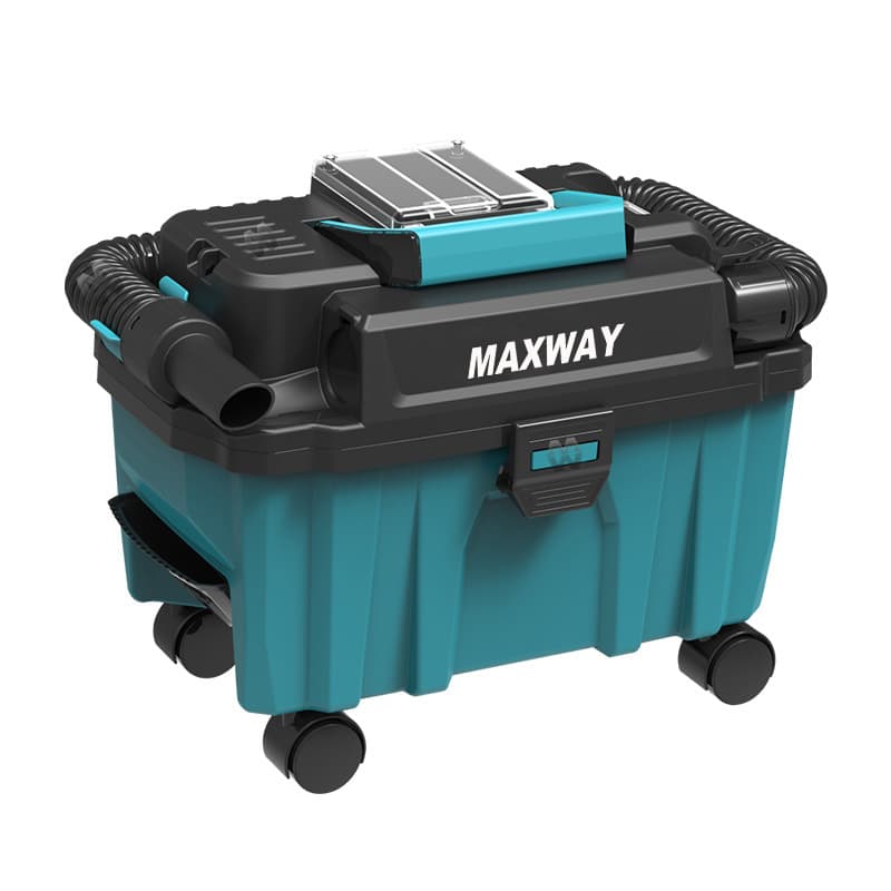 Maxsway compatible with Makita style brushless high-power lithium battery rechargeable dry/wet vacuum for car and home use