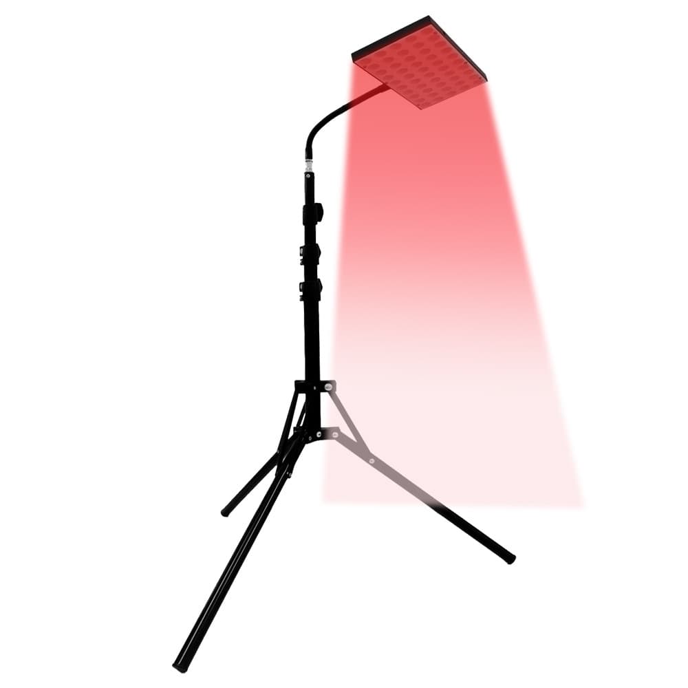 Movable floor stand lamp single head double head telescopic red light therapy lamp tripod hose infrared therapy instrument