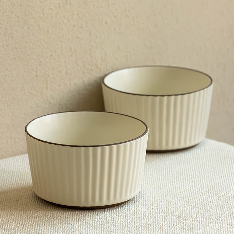 Appearance and practicality coexist with simple style three-dimensional relief salad bowl ceramic medium noodle soup bowl vegetable bowl household bowl wholesale