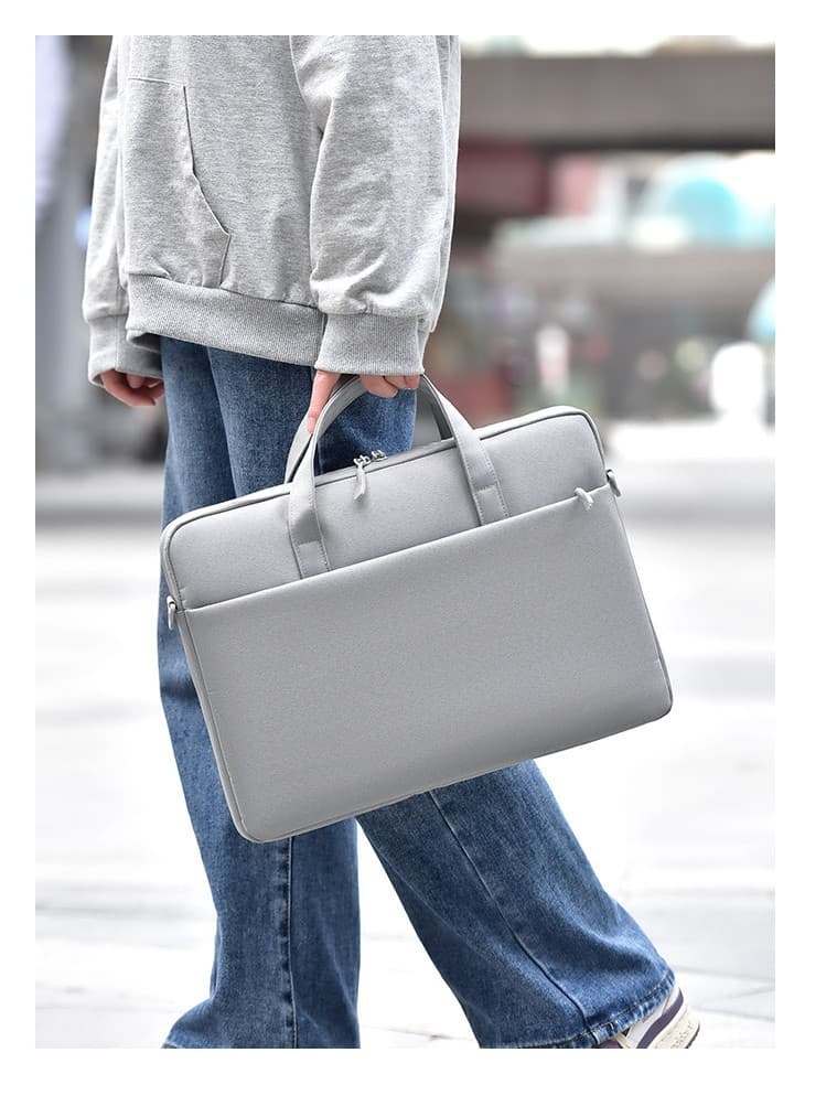 Laptop Bag for Women, Compatible with Apple MacBook 16-inch, 360° Air Cushion Shoulder Laptop Bag for Men