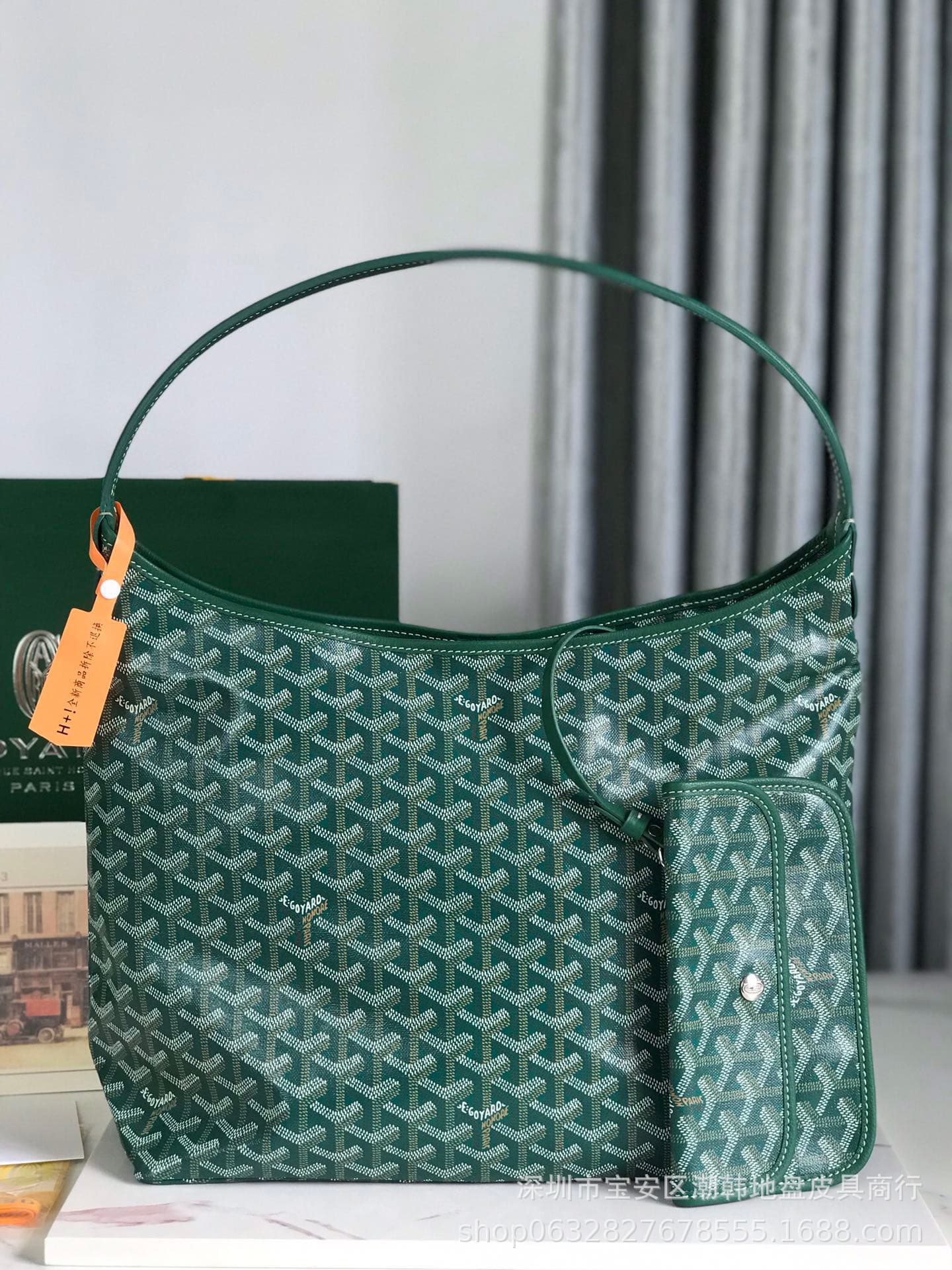 Goyard Classic Mother-Child Hobo Bag Underarm Bag Tote Bag Shopping Bag Shoulder Handbag Women's Bag