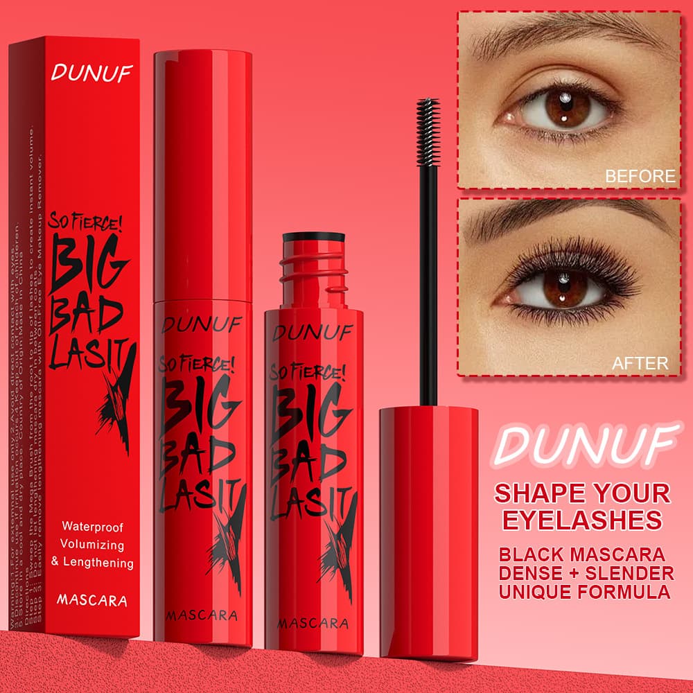 DUNUF Long-lasting Slim, Thick and Waterproof Curl-proof Mascara, Pay attention to check it out! Link disclaimer