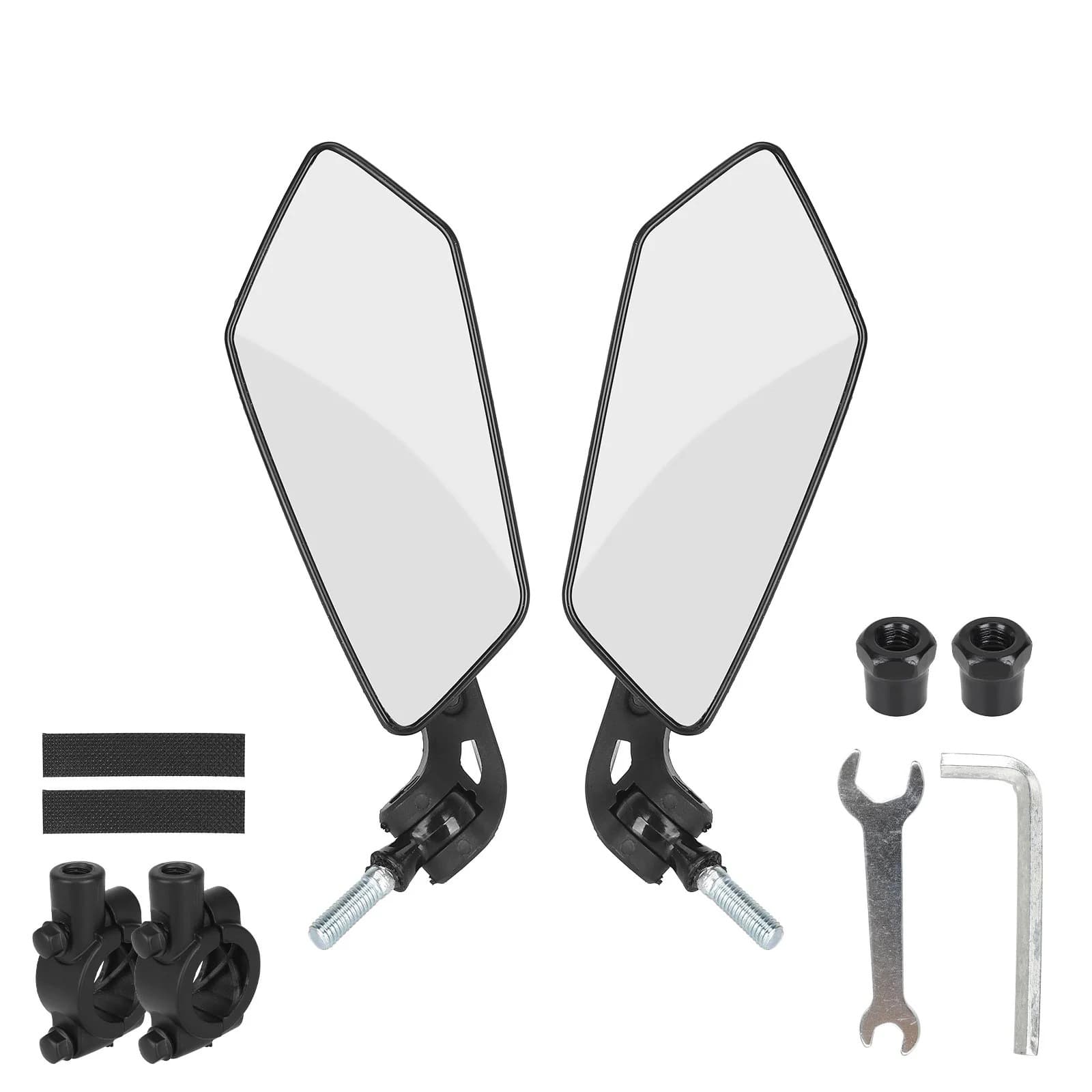 360-Degree Adjustable Rearview Mirror (Reflector) Motorcycle Scooter Accessories Modified Rearview Mirror Reflector