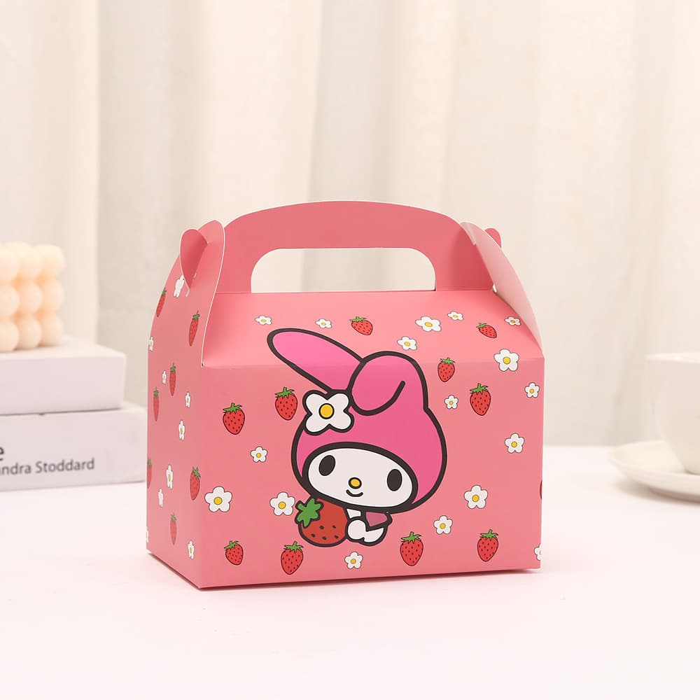 Sanrio Kuromi My Melody Cinnamoroll Birthday Party Horn Box Gift Bag Candy Box Gift Bag