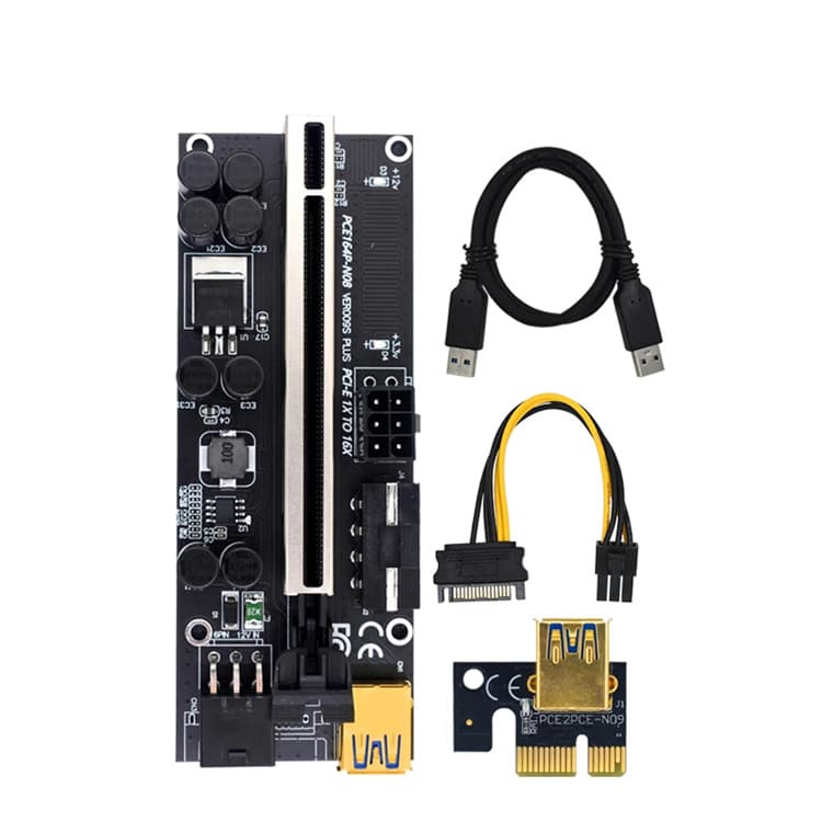 Ruitech 009s Plus PCIe Riser for GPU USB3.0 Cable PCI-E 16x