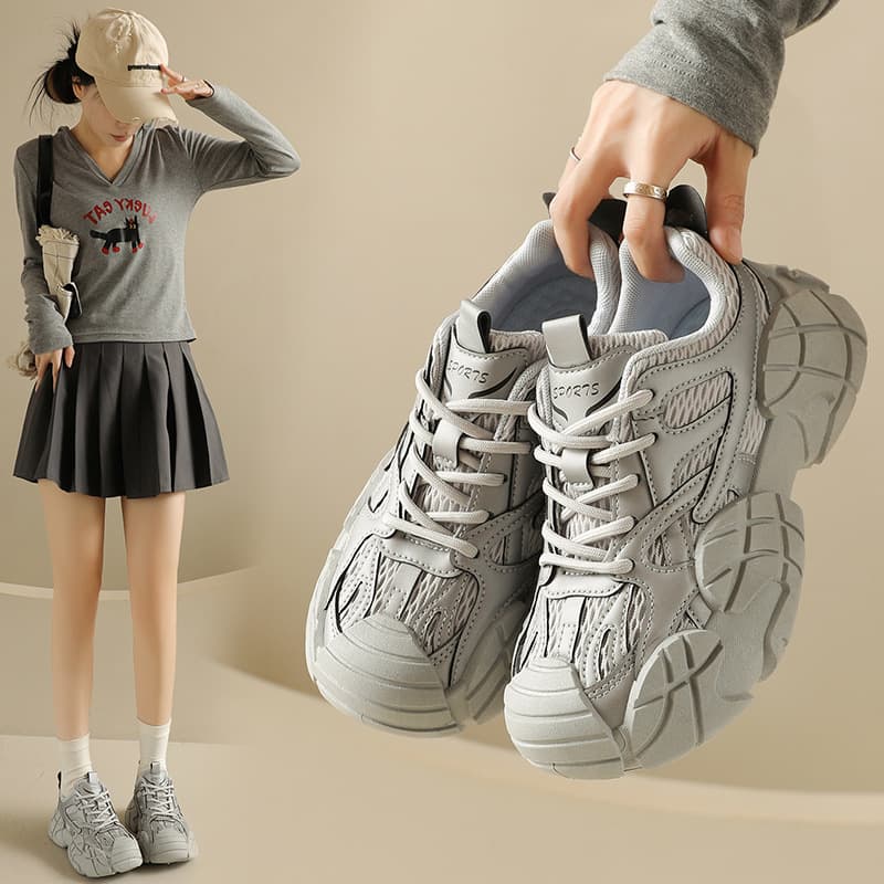 2025 Women's White Sneakers Autumn New Korean Style INS Female Student Casual Sports Versatile Sneakers Street Style ZL6905