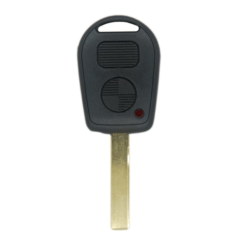 Suitable for BMW old model 740 E38 E39 car remote control key shell straight two-button car key shell key