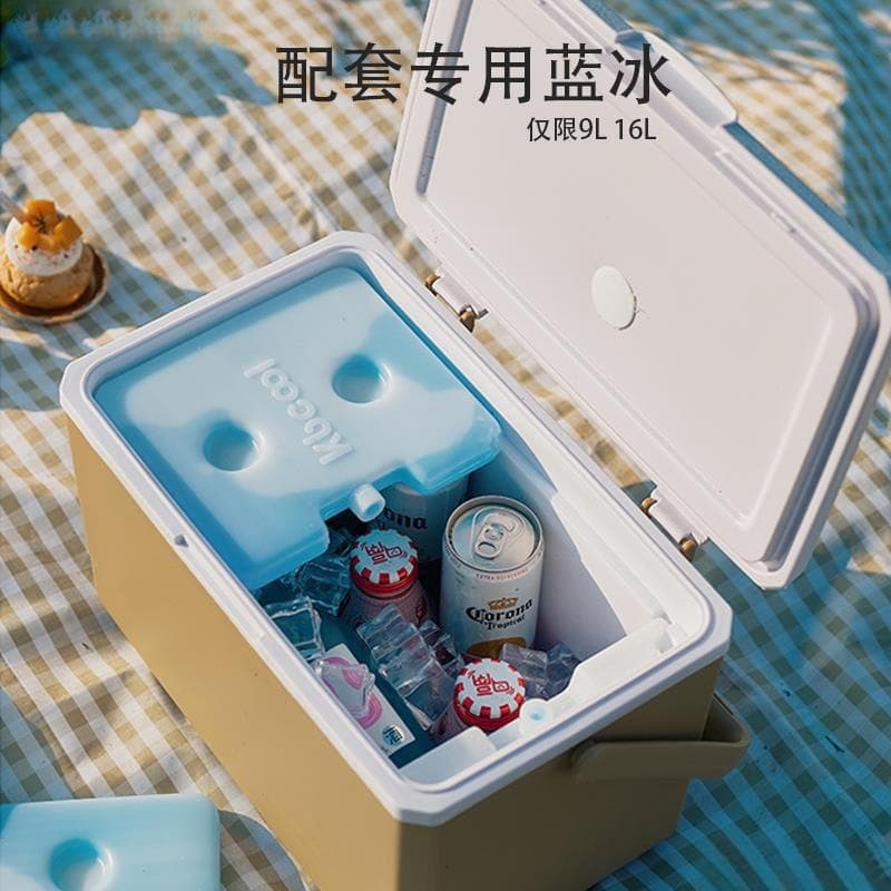 Ice Cooler Box Insulated Cooler for Vending Outdoor Camping Food Commercial Ice Bucket Mini Fridge Car Portable Home Use