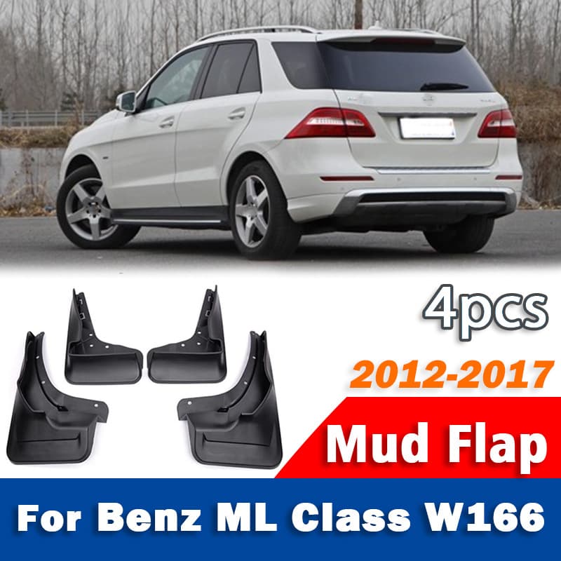 Fender Mud Flaps for Mercedes-Benz ML350 ML400 ML300 W166 12-17