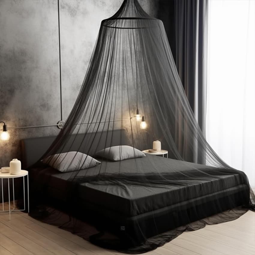 Cross-Border Mosquito Net Bed Cover Bed Curtain Encryption Anti-Mosquito Bedroom Decoration Installation-Free Dome Mosquito Net Tent Summer Anti-Mosquito