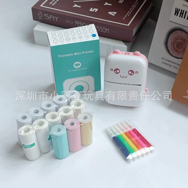 Bestselling Student Printer for Home Use, Portable Mini Printer with Mobile Bluetooth Connectivity for Organizing Wrong Answers