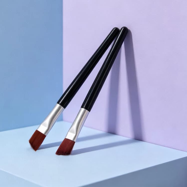 Angled Eyebrow Brush Slanted Blade Eyebrow Brush Eyebrow Shaping Tool for Beginners Natural Brow Defining Brush Single Makeup Tool