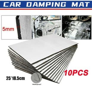 Best-Selling Car Fireproof Soundproof Insulation Cotton, 5mm 10mm, Car Engine Hood Insulation Cotton, Sound Deadening Material
