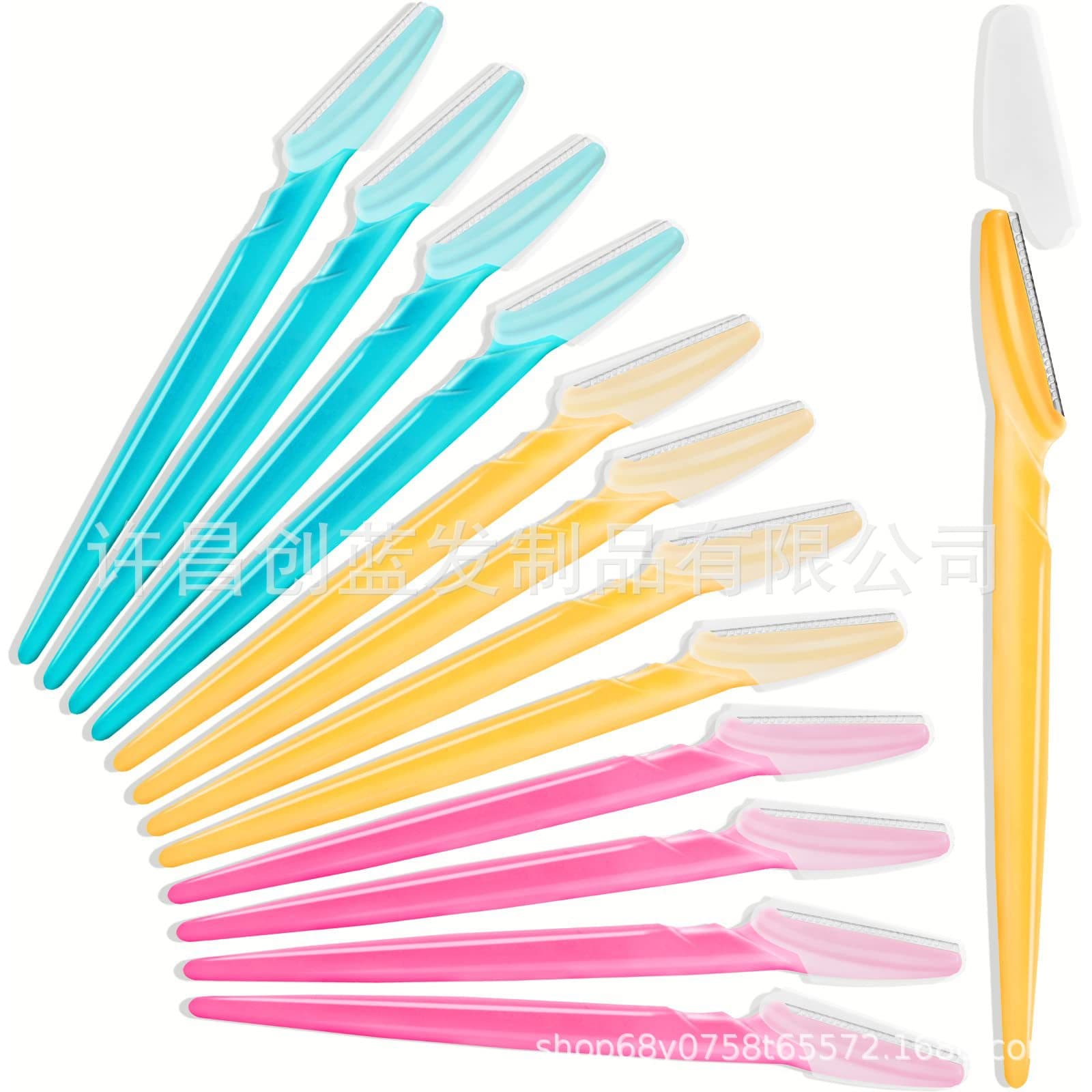 Simple eyebrow trimmer for beginners, eyebrow shaver, stainless steel blade, macro eyebrow shaver, customizable LOGO beauty tool, razor