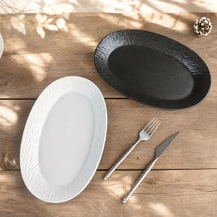 Fish Plate Ceramic Tableware Western Dinner Plate Hotel Restaurant Home Dish Steak Plate Japanese Tableware Pasta Plate Ceramic Plate