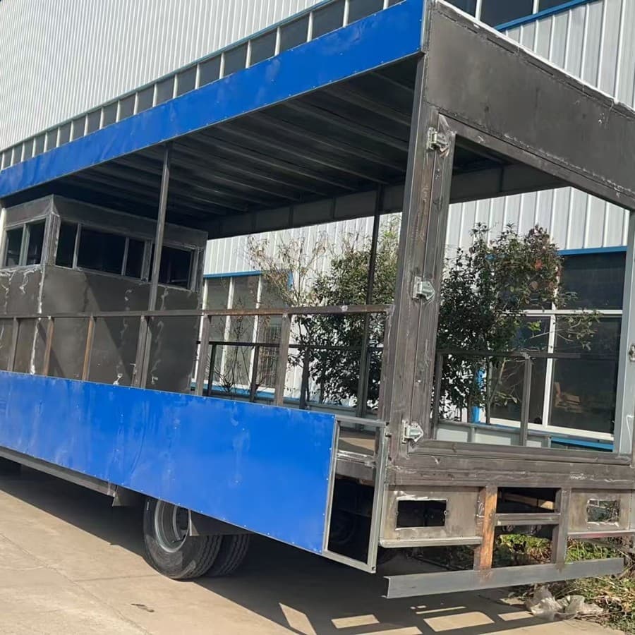 Export to Africa: Outdoor LED mobile advertising vehicles, multifunctional multimedia advertising stage trucks.