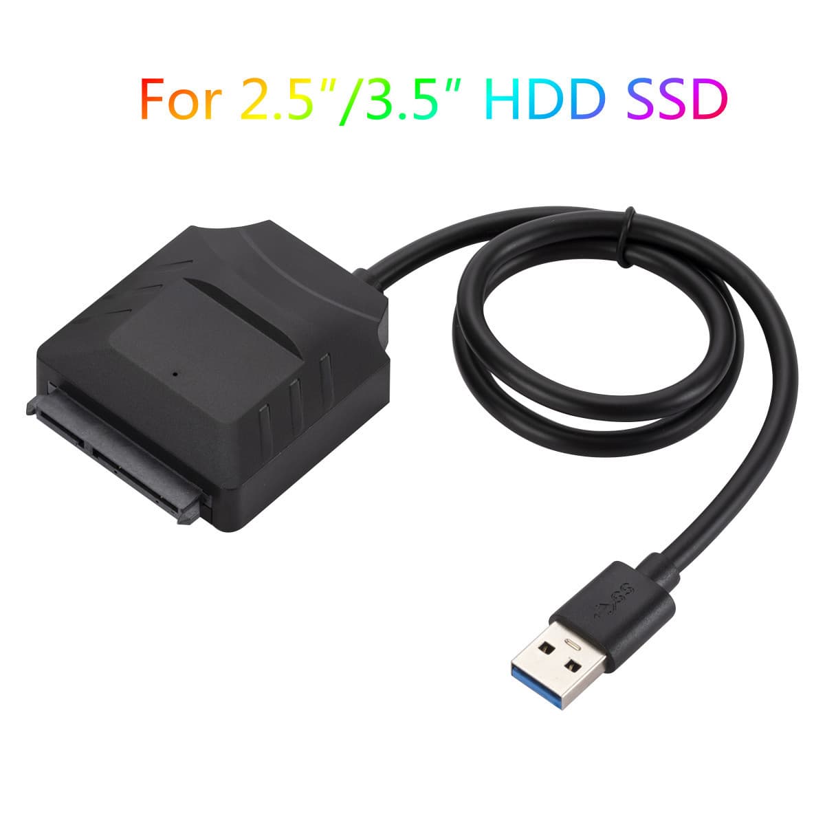 5Gbps USB 3.0 to SATA Converter for HDD SSD Hard Disk Enclosure