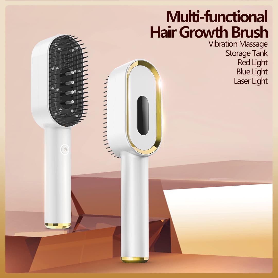 Hot Selling New Scalp Massage Comb Red Light Hair Growth Device Anti-Hair Loss Healthy Hair Comb Head Care Applicator Liquid Guide Comb