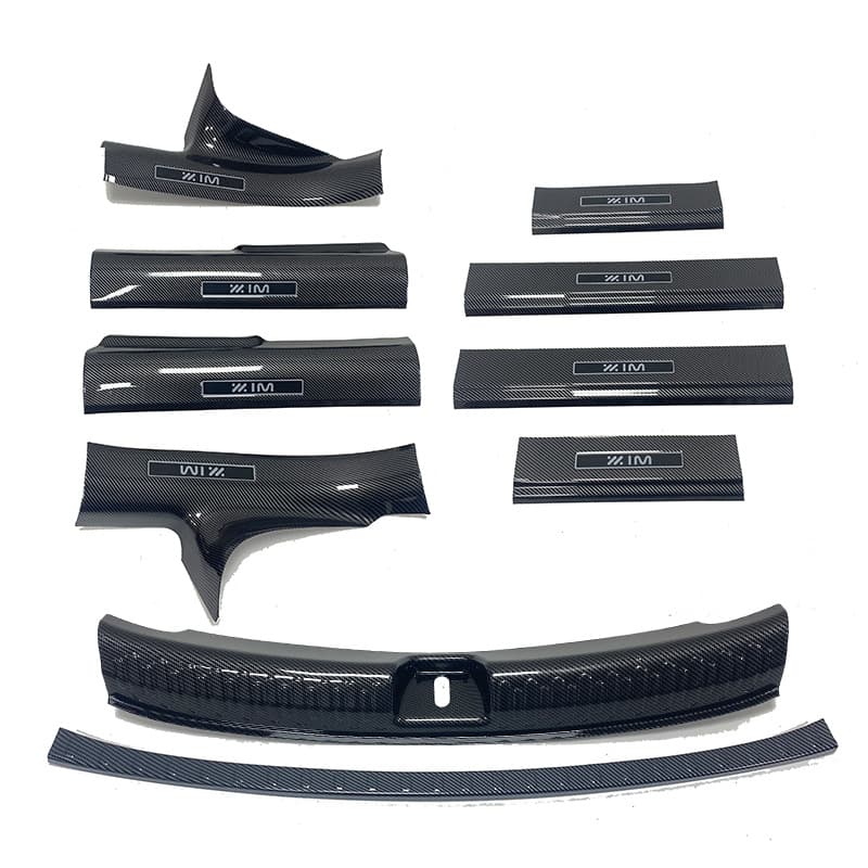 Suitable for 24 models of Zhiji L6 door sill strips, welcome pedals, trunk rear guard plate, and tailgate protective trim strips