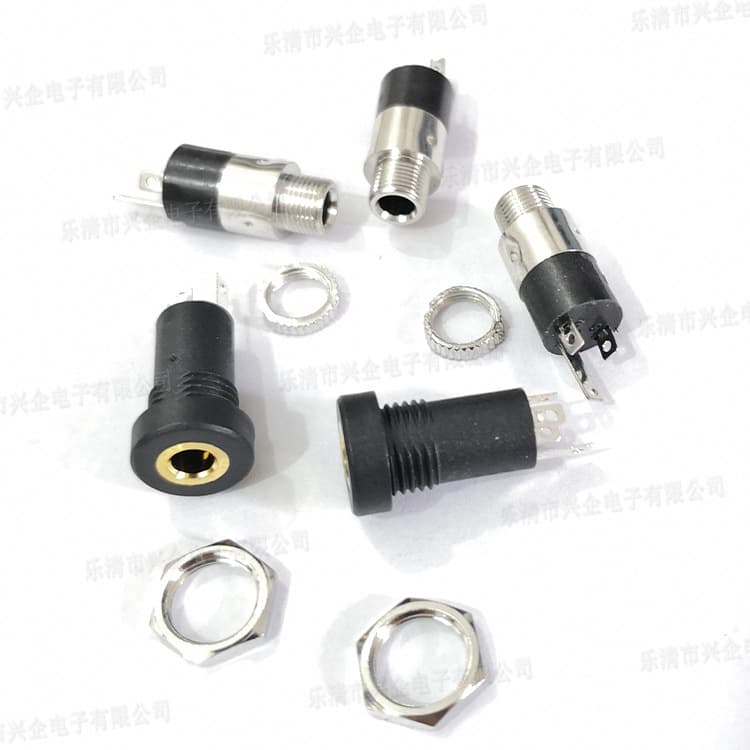 Supply 3.5MM headphone audio audio socket 3 pin 4 pin stereo video input PJ392 headphone female socket