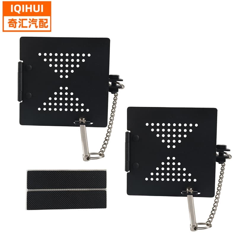 RV Bumper End Cap Square Bumper Cover Insect Screen for RV 4-Inch Bumper