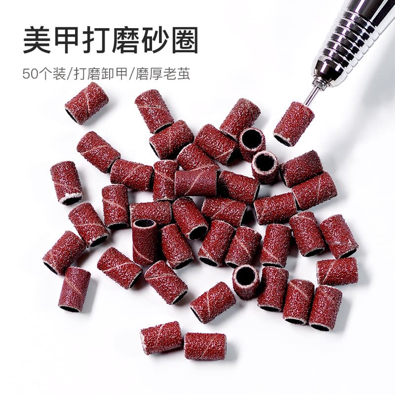 High-quality nail drill sanding bands for fast gel polish removal, sanding band accessories, 180/240 grit