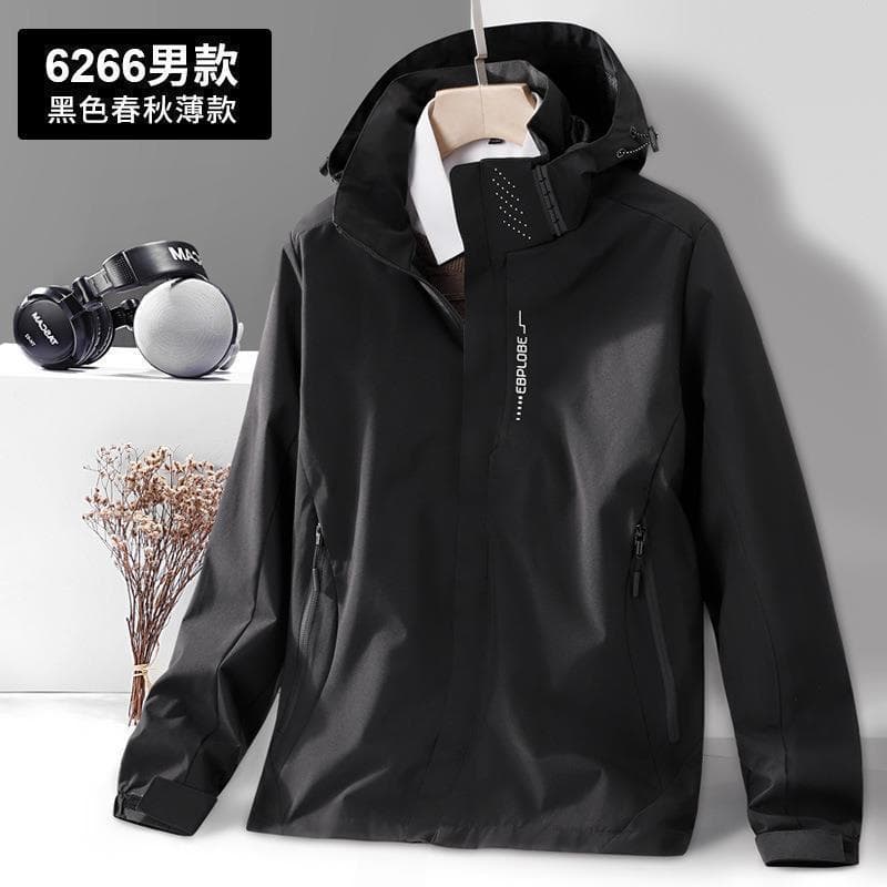 Men's Workwear Jacket, Versatile for Spring and Autumn, Casual Winter Jacket, Men's Autumn Top, New Windproof Outdoor Jacket