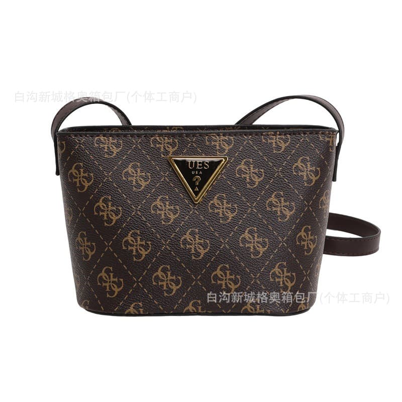Fashionable and versatile single-shoulder hot-selling women's bag, crossbody bag, Korean-style niche basket bag