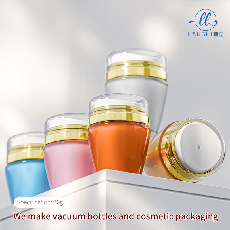 Vacuum Cream Jar Pump-Style Serum Bottle Cream Refill Bottle