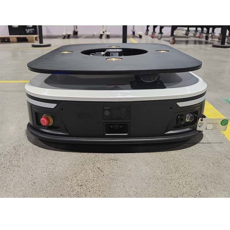 Integrated warehousing and logistics intelligent mobile robots with a load capacity of 100-400kg, intelligent warehouse stacker cranes, and AGV carts.