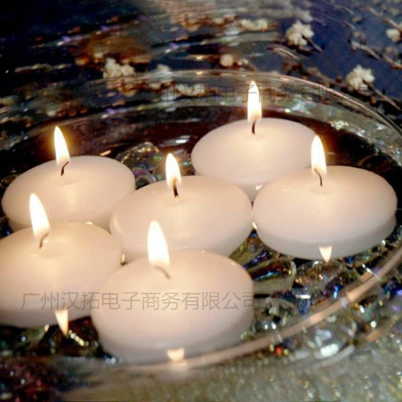 Floating Candles for Weddings, Hotels, Restaurants, Birthday Parties, Romantic Candlelight Dinners, Water Floating Candles