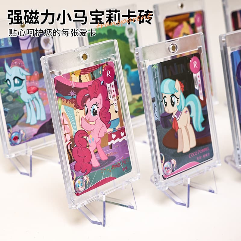 Strong Magnetic Card Holders for Celebrity Photo Cards, 3-inch Album Sleeves, and Transparent Shell Cases